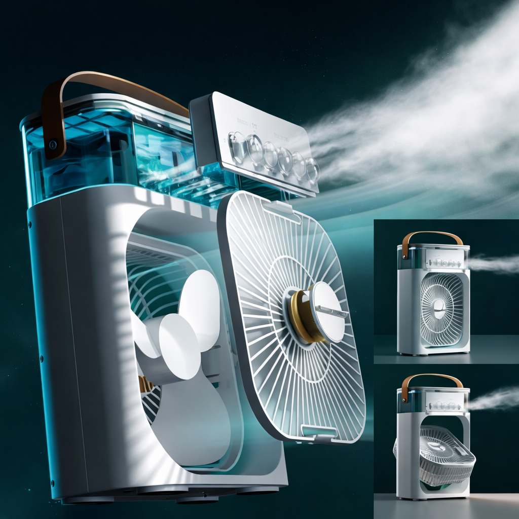 Mini Air Cooler Smart 3-în-1