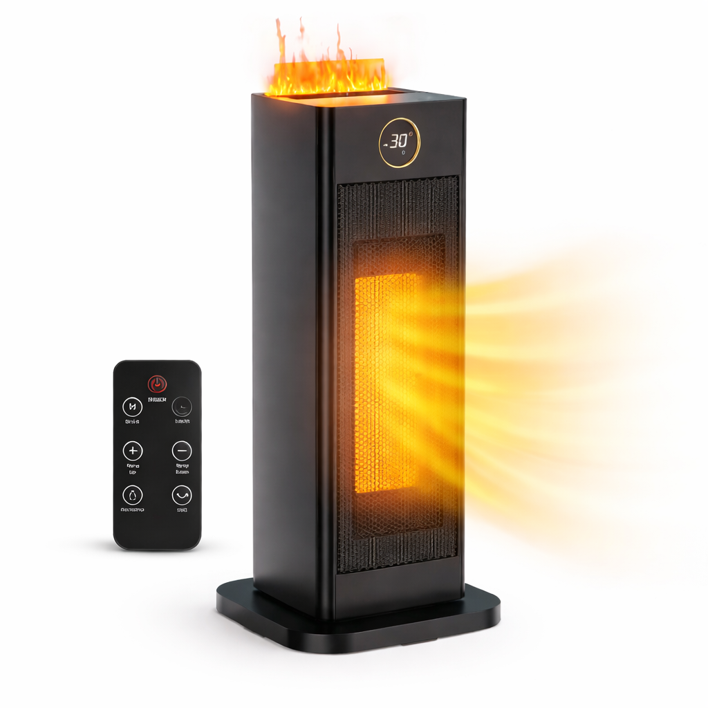 Aerotermă Ceramică PTC cu Control Dublu