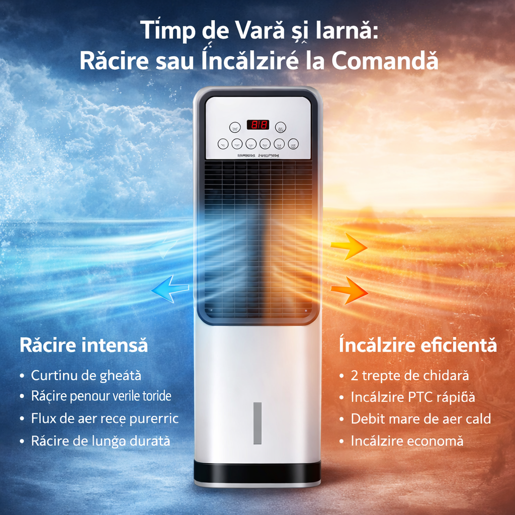 Aer Condiționat Portabil 2în1