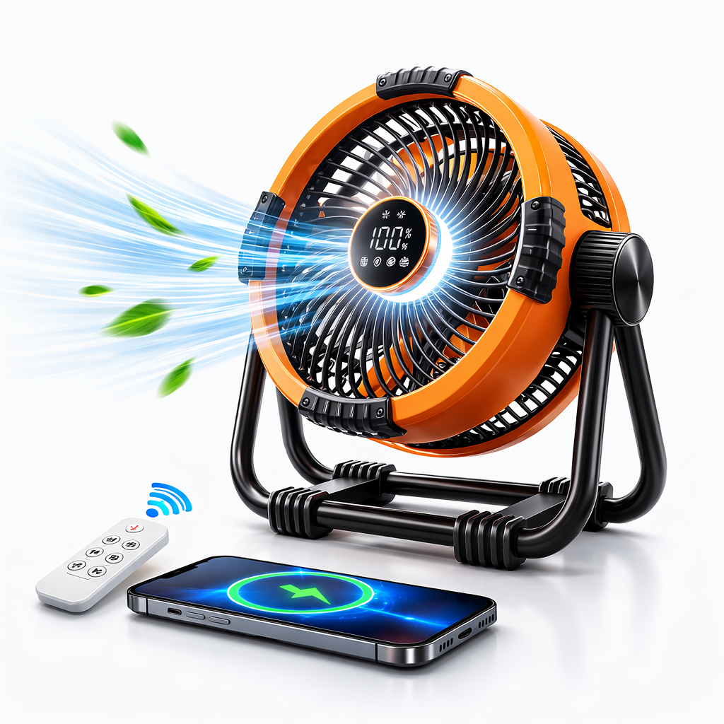 Ventilator Portabil Smart 25000mAh