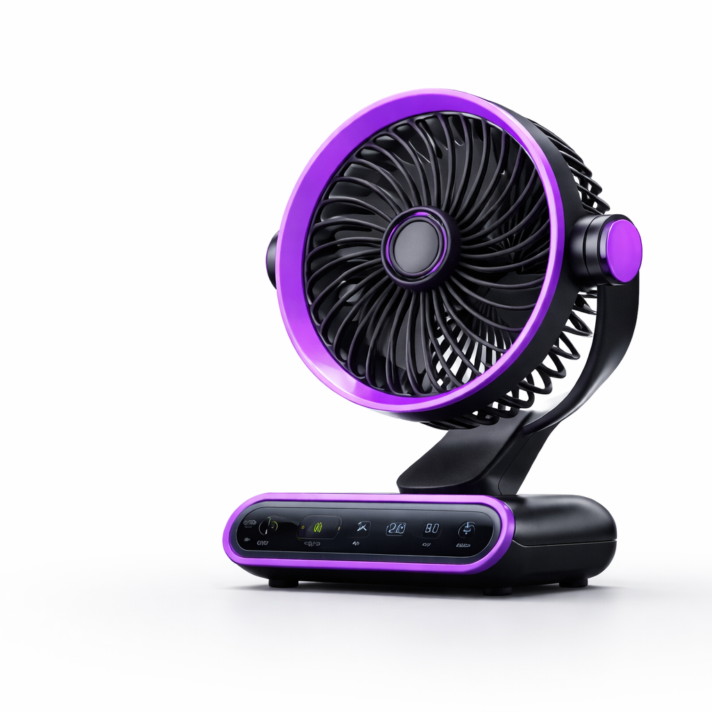 Ventilator Desktop Multifuncțional 4 Moduri