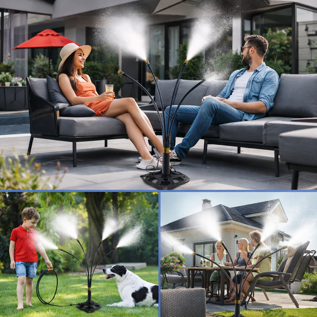 Sistem Răcorire cu Pulverizare pentru Exterior