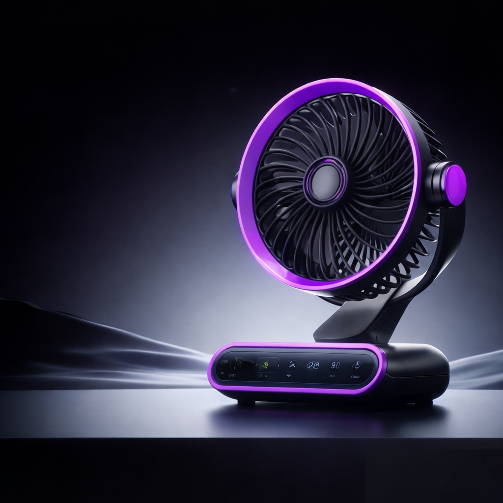Ventilator Desktop Multifuncțional 4 Moduri