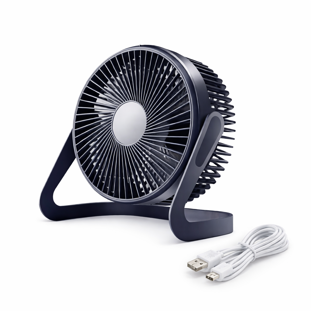 Mini Ventilator USB Silențios Birou