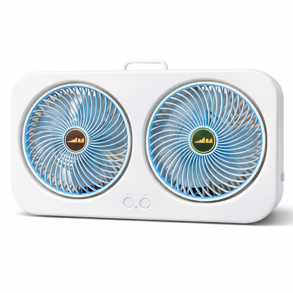Ventilator Dublu Profesional Portabil