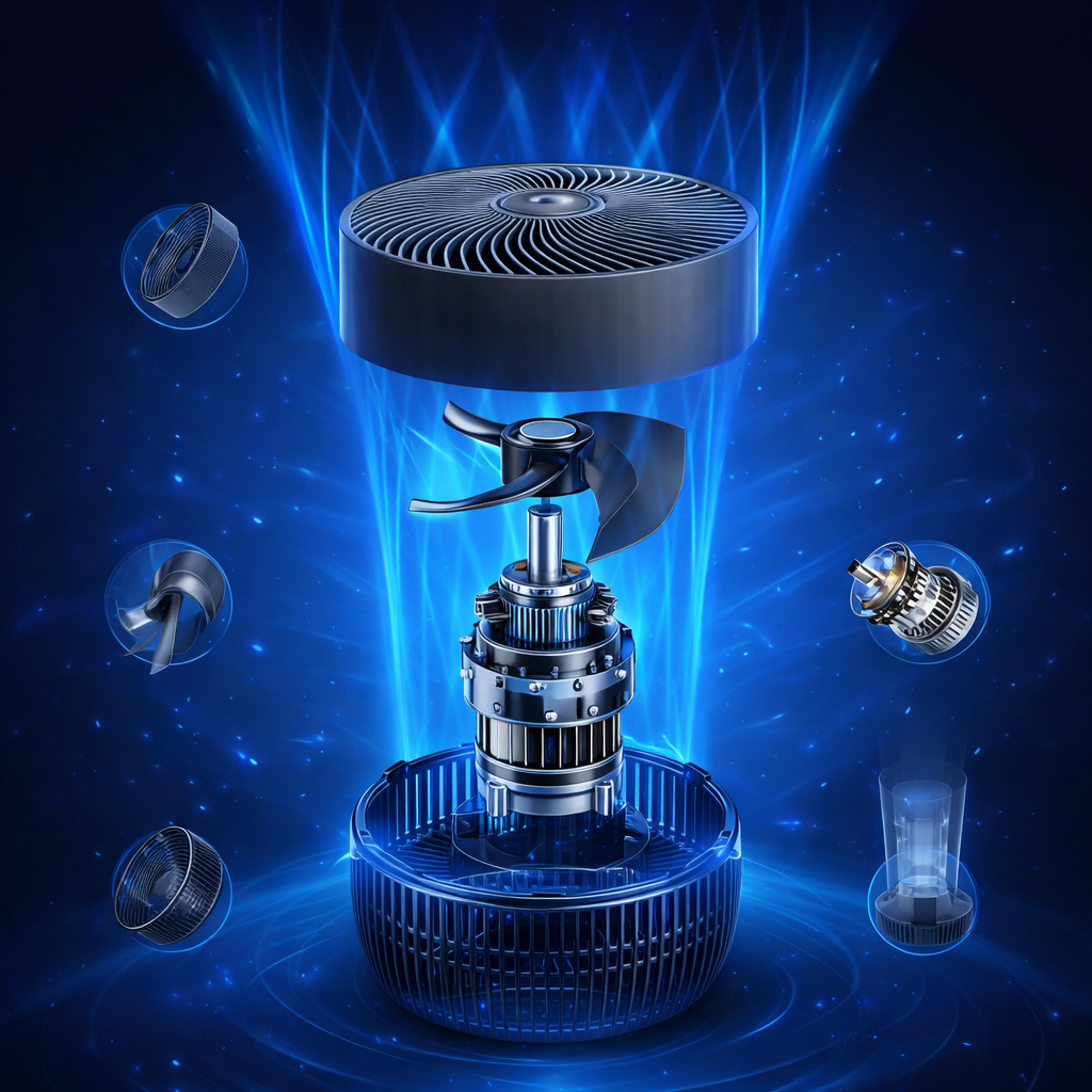 Ventilator Smart Profesional cu Control Vocal