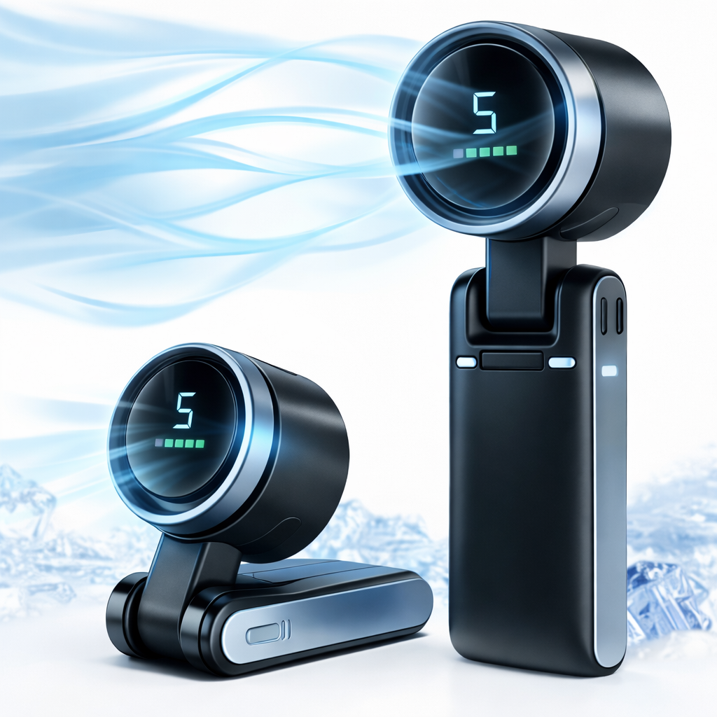 Mini Ventilator Turbo 3-în-1